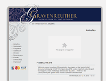 Tablet Screenshot of gravenreuther.de